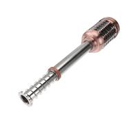 FOMIYES Bâtonnet de Moxibustion en Cuivre Pur Grand Format, Rouleau de Massage Chaud Multifonction Doré, Brûleur Moxa Portable pour Visage, Yeux et Pieds, Outil Bien-relaxation