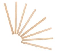 FOMIYES Bâtonnets de Guidage en Bois de Pin Naturel Ensemble de 8 Pièces Guides pour Argile à Poterie Outils Précis pour Laminage et Coupe d'Argile Polymère Usage Artisanal et