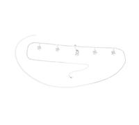 FOMIYES Belly Chain For Women Adjustable Pendant Waist Chain Body Jewelry With Rhinestone Crystals Lightweight Comfortable For Party And Daily Wear