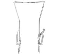 FOMIYES Béquille Double Jambe Vélo 26 Pouces en Métal Argenté Support Stable Résistant à l'usure Béquille de Rechange Pratique pour Vélo de Montagne