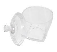 FOMIYES Bocal en Verre 260 Ml pour Bonbons et Fruits Secs Couvercle Hermétique, Récipient de Rangement Multifonction Cuisine et Maison, Bonbonnière Pratique et Décorative