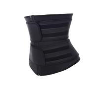 FOMIYES Bodysuit à Double Ceinture pour Femmes Entraîneur de Confortable et Sculptant Noir XXL Musculaire Instantanée Élégance Assurée Élastique et Respirant pour Femmes