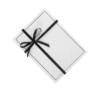 FOMIYES Boîte Cadeau Pliable Carton Blanc Avec Couvercle Pour Fêtes Anniversaire Pendaison De Crémaillère Et Réveillon Du An