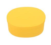 FOMIYES Boîte D’emballage Ovale en Papier Kraft Jaune Xl avec Couvercle, pour Chocolats, Bonbons et Pâtisseries - Coffret Présent pour Fêtes, Mariage et Loisirs Créatifs