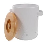 FOMIYES Boîte de Conservation des Légumes Ventilée Moyenne Taille, Bac de Rangement pour Pommes de Terre, Oignons et Ail, Conteneur de Stockage Alimentaire Compact Cuisine Domestique