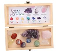 FOMIYES Boîte Quartz Spécimen De Minerai De Cristal Garniture Pierres Embellissement Minéraux Bruts Formations Authentiques Pierres Roulées Cristaux De Chakra Pour Exploration Géologique