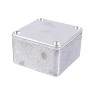 FOMIYES Boîtier pour Pédale Effet Guitare en Alliage D’aluminium Moulé sous Pression, Dimensions 1590lb 50x55x31 Mm, Étui Métallique Robuste Non Finition pour Projet Électronique et