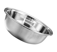 FOMIYES Bol Mélangeur Acier Inoxydable 304 32 CM Grand Modèle Antidérapant pour Laver Riz et Légumes Usage la Cuisine Familiale