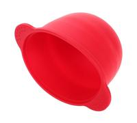 FOMIYES Bol Pour Fondre La Cire Pot Pour Réchauffer Chauffe-cire Pour Épilateur Doublures Pour Cire Fondante Bol Pour Masque Facial Silicone Rouge