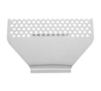 FOMIYES Bouchon de Graisse pour Gril en Acier Inoxydable Détachable | Grille de Protection Anti-graisse Argentée, Facile à Nettoyer, Améliore L’usage du Bac, Pièce Compatible