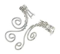 FOMIYES Boucles Oreilles Clip Femme sans Perçage Boucles Oreilles Grimpeuses Style Punk Gothique Accessoires et Colorés pour et Femmes