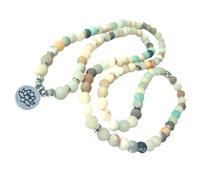 FOMIYES Bracelet de Perles Naturelles Lotus 108 Perles Bijoux Décoratifs Unisexes Bracelet Flexible Accessoires de Mode Colorés pour Toutes Occasions
