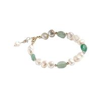 FOMIYES Bracelet Eau Douce Irrégulières Bangle Aventurine Verte de Poignet Créatifs pour Occasions Spéciales