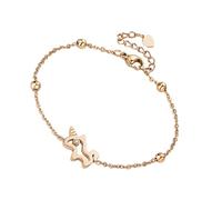 FOMIYES Bracelet Licorne Doré Acier Inoxydable pour Femme de Poignet Élégant et Parure Mode pour Fête et Usage