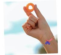 FOMIYES Bracelet Usa Drapeau Patriotique Ajustable Corde Tressée Croix Chaîne de Poignet Confortable pour Célébrations Nationales