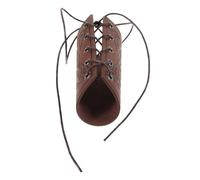 FOMIYES Brassards Costume Vintage en PU, Style Punk, Ajustables | Respirants et Réutilisables, pour Bras, Cosplay et Scènes Historiques, Finition Lisse
