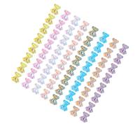 FOMIYES Breloques Pour Uniques En Forme D'ours 64 Pièces Ornements De Manucure Fournitures De Manucure Décorations Pour Pour Femmes Et Filles Fêtes