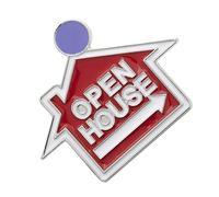 FOMIYES Broche Décorative De Maison Style Moderne Alliage Pour Agents Immobiliers Présent Design Délicat