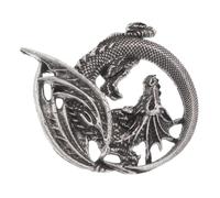FOMIYES Broche Dragon Émaillée Homme Pendentif Broche Vintage Épingle à Vêtements Dragon Pour Pulls Et Vestes