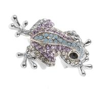 FOMIYES broche grenouille épingle adorable broche pour revers à revers je décoration de vêtements broche de vêtements broche en métal broche décorative Alliage de zinc