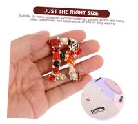 FOMIYES Broche Lettre Épingle pour Vêtements Femme Accessoire Délicat pour Blouse Sac Chapeau Original