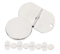 FOMIYES Broche Magnétique Convertisseur 5 Pièces Blanc K Élégant Accessoire Léger pour Femmes Cérémonie Fête Polyvalent