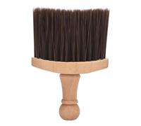 FOMIYES Brosse À Barbe Multifonction Manche En Bois Poils Souples Outil De Coupe De Cheveux Plumeau Pour Le Cou Brosse De Nettoyage Pour Voiture Format Voyage