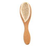 FOMIYES Brosse à Cheveux en Laine Composite pour Bébé et Tout-petit, Stimulateur du Cuir Chevelu Portable, pour Massage Doux et Démêlage Facile