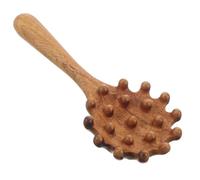 FOMIYES Brosse À Cheveux Gua Sha En Bois Ensemble Doutils De Massage Du Cuir Chevelu Outil Portatif Pour Une Utilisation En Salon À Domicile