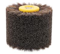 FOMIYES Brosse à Polissage en Crin de Cheval pour Sculpture Outil de Meulage et Réparation Diamètre Moyen pour Métal et Bois Accessoire Léger Portable pour Polisseuse Tambour