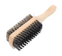 FOMIYES Brosse Barbe Poil de Sanglier Double-face Bois de Hêtre Brosse Styling Huile Barbe Homme