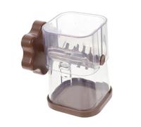 FOMIYES Broyeur Manuel de Noix et Chocolat en Plastique, Presse-purée Détachable, Compact et Léger, Cuisine et Plein Air, Hachoir Pratique pour Aliments, Ail, Gingembre, Noix, Cacao,