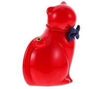 FOMIYES Brûleur de Parfum en Céramique Rouge de Chat Support Parfum Multi-Fonctionnel pour Décoration Intérieure et Plateau à Pratique