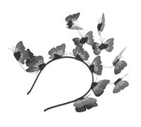 FOMIYES Butterfly Headband Wedding Hair Accessory Elegant PVC Bridal Headwear For Brides And Parties