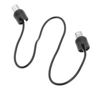 FOMIYES Câble Midi Mâle-mâle 5 Broches 0,5 Mètre Connecteur Droit et Coudé, Câble D'instrument pour Clavier Synthétiseur et Équipement Audio, Accessoire de Connexion Midi Professionnel