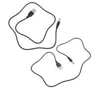 FOMIYES Câble USB de Charge de Remplacement pour Poubelle Intelligente, 2 Pièces, 5v 1a, Plastique, Compatible Poubelle Cuisine, Bureau et Salle de Bain, Câble D’alimentation Connecteur