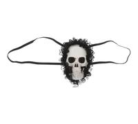 FOMIYES Cache-œil Gothique Unique Avec Élastique Décoration Punk Dentelle Pour Cosplay Homme Et Femme Accessoire De Fête Intrigant Et Vintage