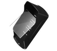 FOMIYES Cache-Plateau Étanche Anti-Pluie pour Sonnette Extérieure en Plastique Robuste, Protection Renforcée Montage Adhésif sans Outil, Vue Optimisée pour Caméra, Usage Extérieur Solide