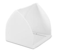 FOMIYES Cache-prises Extérieur Étanche Blanc en Polypropylène, Protection Pluie pour Prise Électrique, Résistant aux Intempéries, Couverture de Prise pour Usage Extérieur et Station