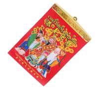 FOMIYES Calendrier Mural 2026 Traditionnel Calendrier Lunaire Chinois à Suspendre Format 16 Pages 190X260 MM Papier Épais Inodore 24 Termes Solaires Décoration pour Maison et