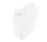 FOMIYES Carafe Plastique Semi-transparente 2 L avec Poignée, Récipient Alimentaire Réutilisable pour Jus, Sirop et Miel, Conteneur Sécurisé Conforme Normes Alimentaires, la Cuisine