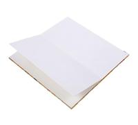 FOMIYES Carnet de Calligraphie Pliable Xuan en Papier Semi-Mûr 20 Feuilles Vierges Jaune Qilin Multifonction pour Peinture Chinoise Écriture et Entraînement à la Calligraphie Format