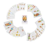 FOMIYES Cartes à Jouer Espagnoles en Papier pour Soirées et Loisirs, Design Portable Jeu Polyvalent, pour Jeux Mexicains et Jeux D'espagne