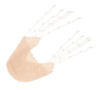 FOMIYES Chapeau à Glands Élastique Coton pour Femme Casquette Tressée Design de Perles Accessoire de Mode Vintage et Élégant