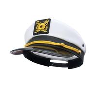 FOMIYES Chapeau de Capitaine pour Homme et Femme Chapeau de Bateau avec Visière Incurvée pour Protection UV Accessoire de Mode pour Sport et Quotidien