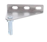 FOMIYES Charnière de Porte de Congélateur en Acier Inoxydable Pièce de Rechange Robuste pour Réfrigérateur Commercial Charnières à Ressort Compatibles Fermeture Étanche et