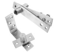 FOMIYES Charnières Pivotantes en Acier Inoxydable Charnière Cachée Croisée pour Porte-Bibliothèque Kit Complet 1 Paire Support Lourd Usage Industriel Réparation et Installation Porte