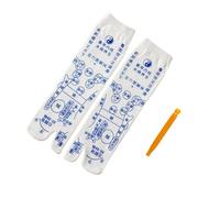 FOMIYES Chaussettes Acupression Coton Épaisses pour Adultes Confortables et Durables Chaussettes Couples pour Massage Plantaire