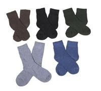 FOMIYES Chaussettes Femme Hiver Mi-mollet 5 Paires Polyester Tube Long