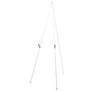 FOMIYES Chevalet de Dessin Pliable en Alliage D’Aluminium Blanc Support Trépied Télescopique Portable pour Artistes et Étudiants Présentoir Polyvalent pour Tableaux Affiches et